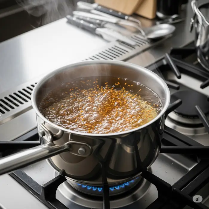 Preparando a infusão